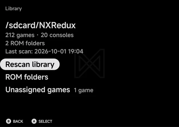 Tools → Settings → Library