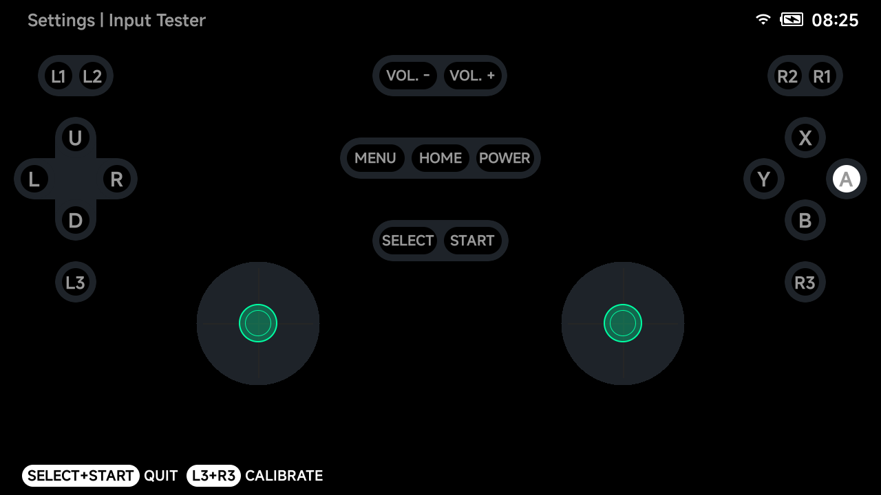 Input Tester on Smart Pro S