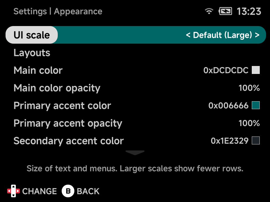 Appearance at Default (Large)